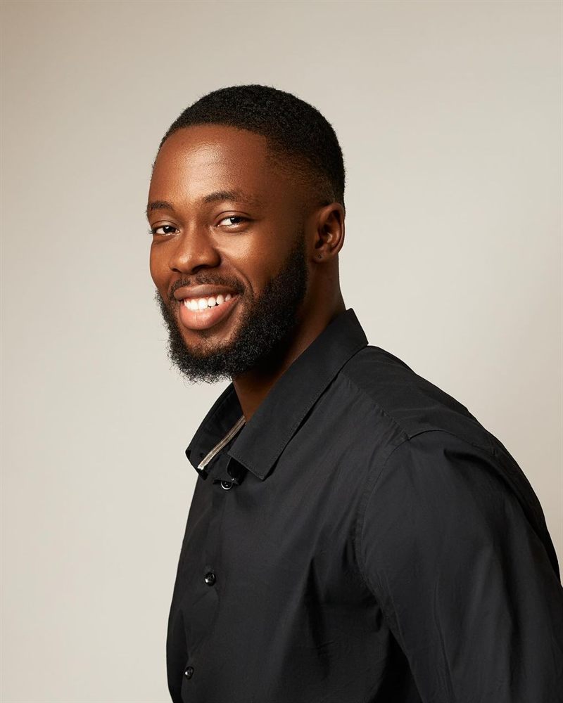 Portrait of Damilola Babalola, HEvolve Foundation Ambassador