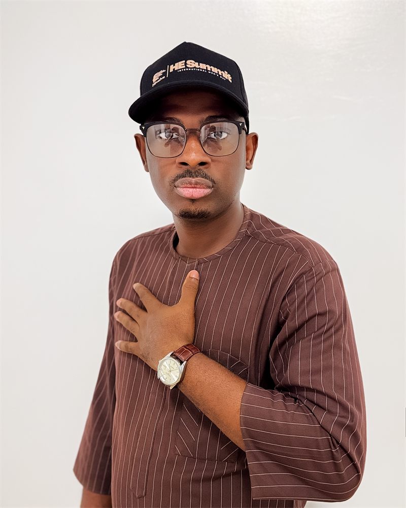 Portrait of Olorunfemi Michael, HEvolve Foundation Ambassador
