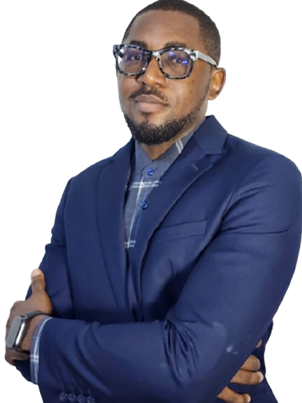 Portrait of Oluwarotimi Olayinka, Head of Projects & Impact at HEvolve Foundation